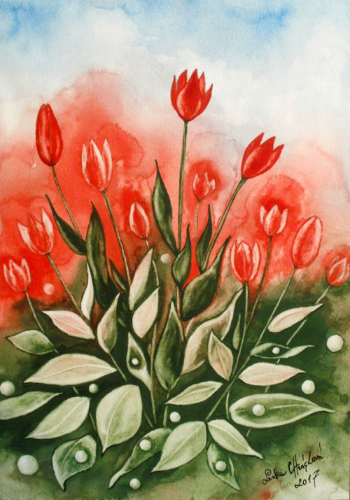 Jaro s tulipány — foto 3