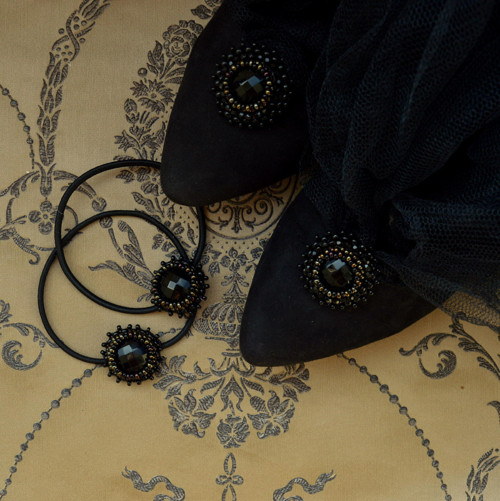 Black col. - gumičky do vlasů — foto 2