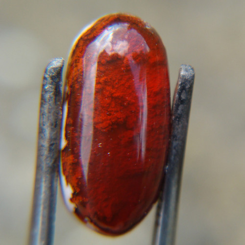 Mexický ohnivý opál (Cantera) - kabošon (2,8ct) — foto 2