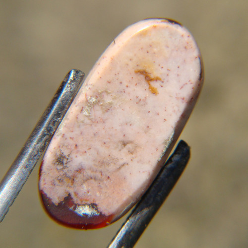 Mexický ohnivý opál (Cantera) - kabošon (2,8ct) — foto 4