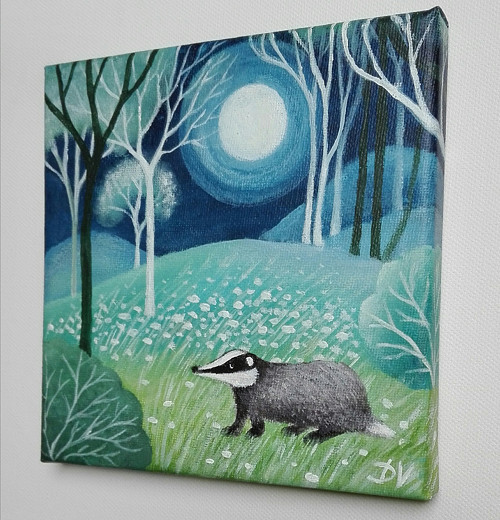 Noční procházka (15x15cm) — foto 5
