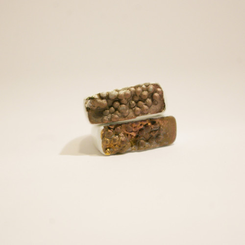 Prsten, "buněčná textura" bronz vel.55 — foto 3