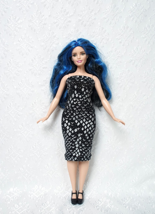 Šaty pro Barbie 2016 - curvy - baculku SLEVA — foto 2