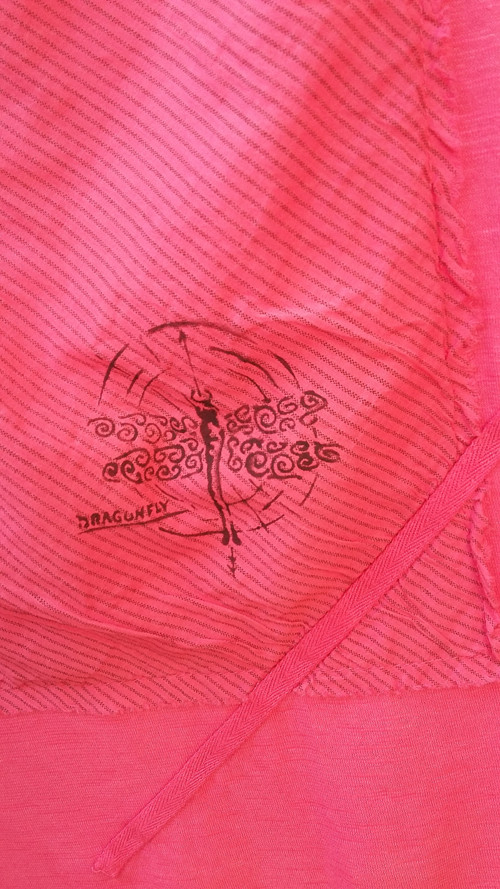Lososové oversized triko — foto 3