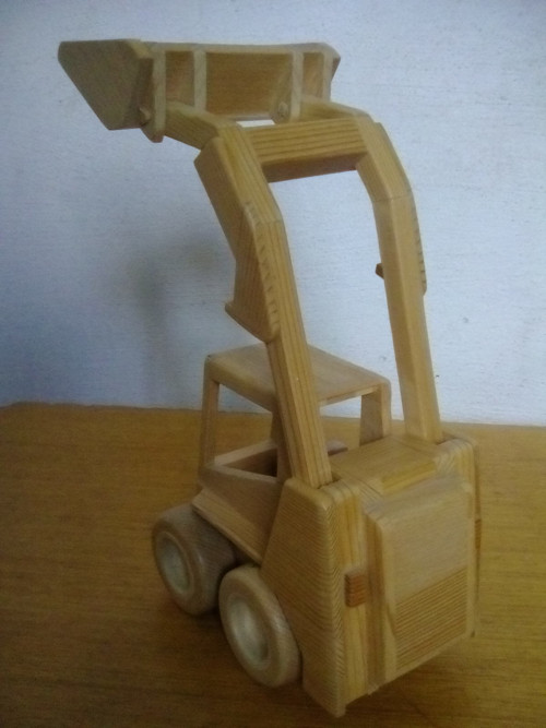 Dřevěný bagr — foto 3