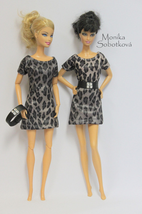 Šaty s páskem pro barbie — foto 3