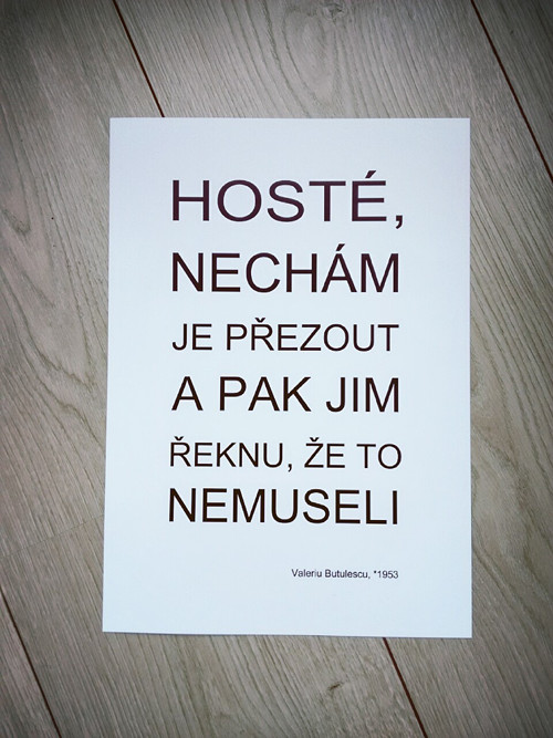 Plakát HOST - černá — foto 3
