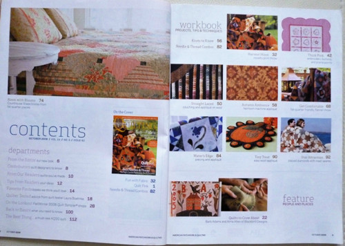 Časopis QUILTING 10/2006 — foto 2