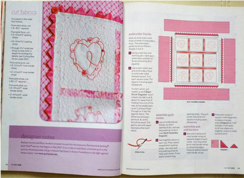Časopis QUILTING 10/2006 — foto 4