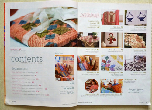 Časopis QUILTING 04/2007 — foto 2