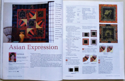 Časopis Mc Calĺs QUILTING 10/2006 — foto 5