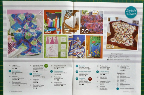 Časopis PATCHWORK Magazín 04/2014 — foto 2