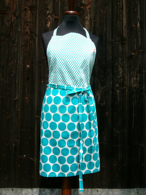 Vanesa tyrkys - zástěra — foto 2