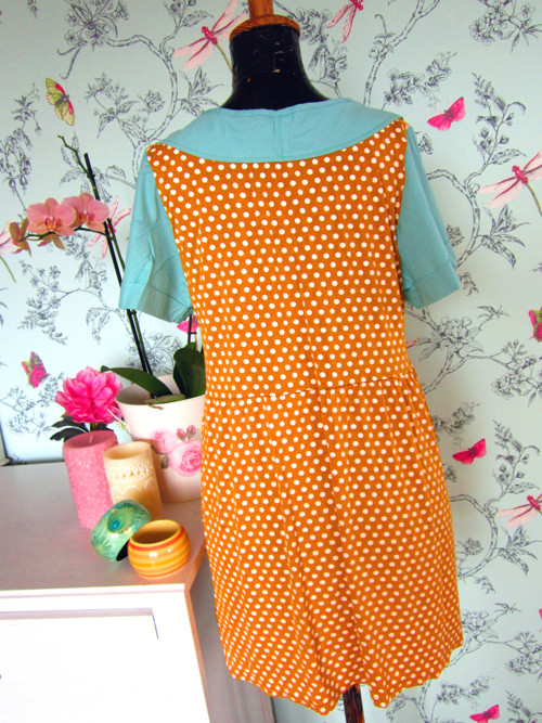 Šaty retro dots s límečkem — foto 4