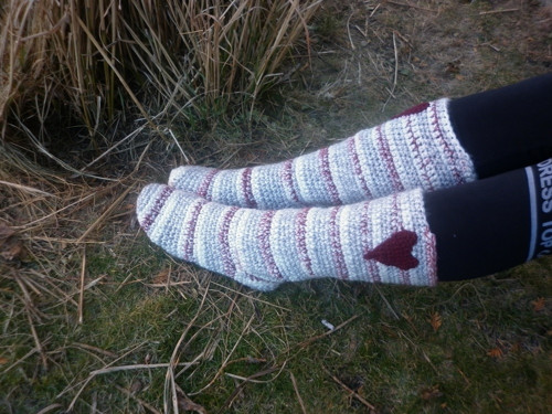 Podkolienky so srdcom — foto 3