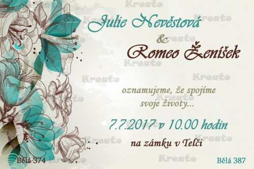 Svatební oznámení No.8 — foto 2