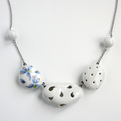 Eire (porcelánový náhrdelník) — foto 3