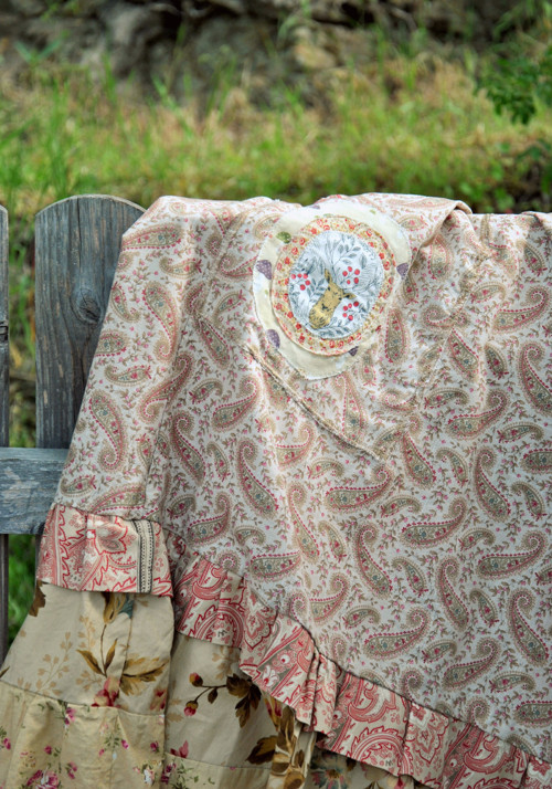 Sukně nostalgická..."V objetí - paisley"... — foto 6