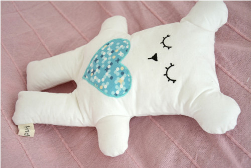 Wide Bubu Bear White, mint heart — foto 5