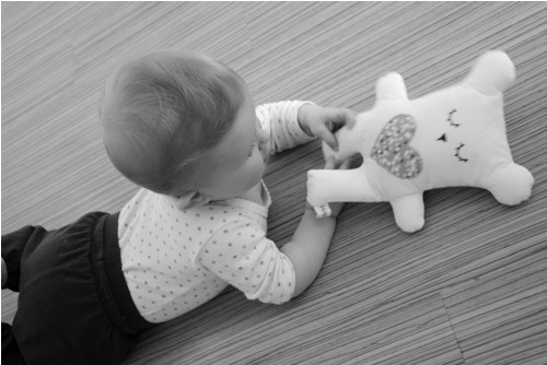 Wide Bubu Bear White, mint heart — foto 6