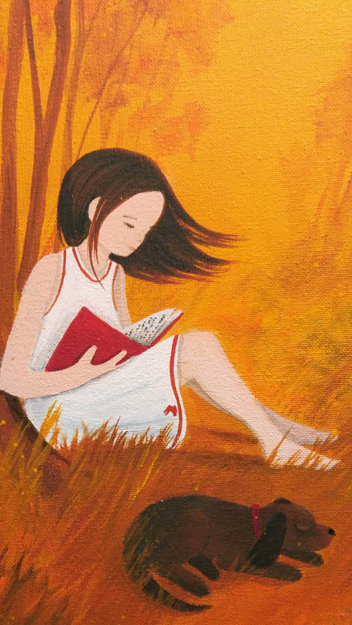 Kouzelné místo - 30x30cm — foto 2