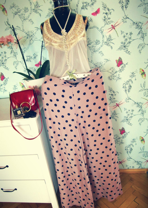 Vintage dots kalhoty — foto 2