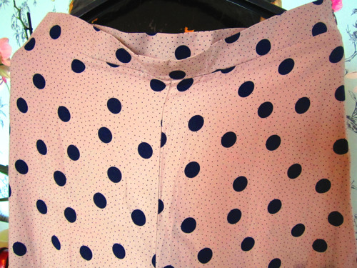 Vintage dots kalhoty — foto 4