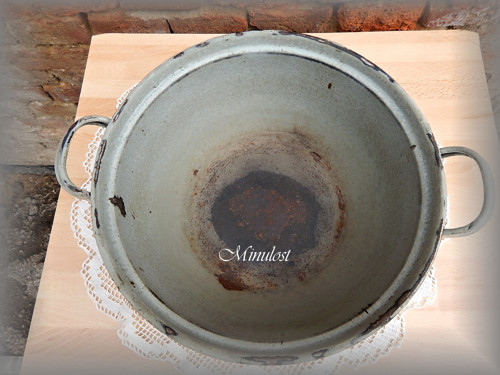 Mísa - šedý smalt — foto 2