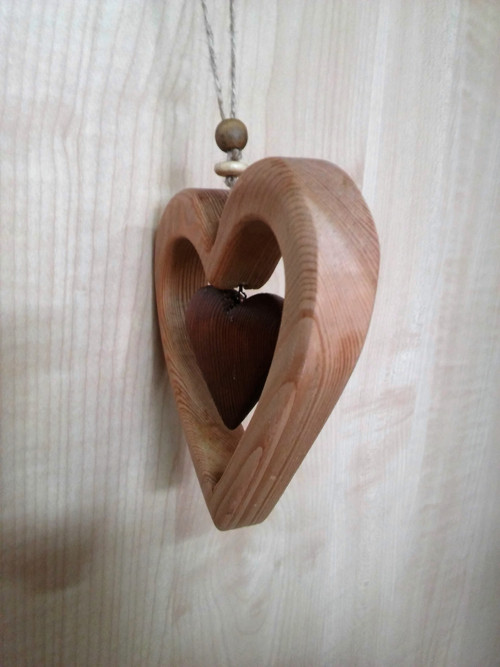 Dřevěné srdce... :-) — foto 2