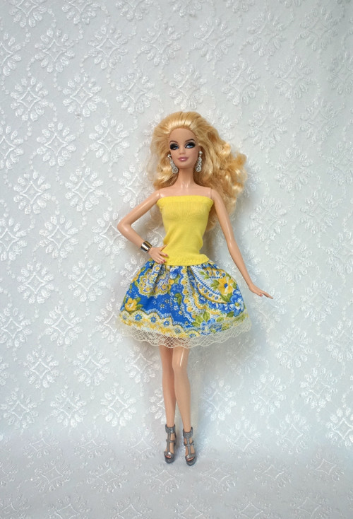 Letní natahovací šaty — foto 3