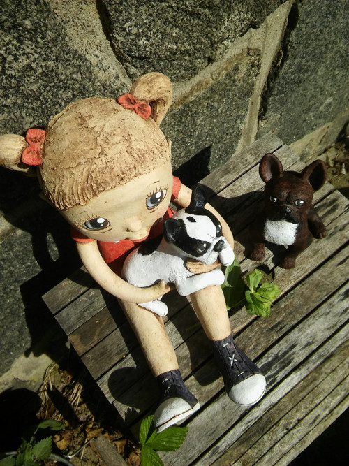 Martinka s buldočky — foto 2