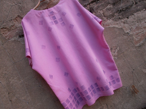Lněné - růžové ONE SIZE SLEVA ! — foto 5