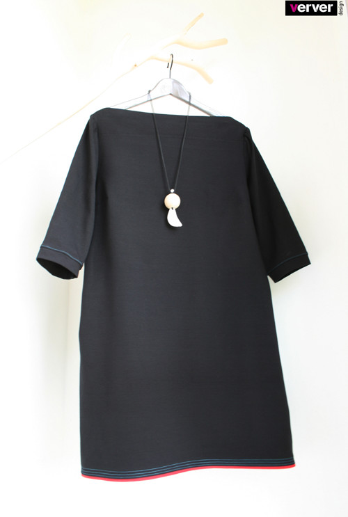 Šaty černé + mikina light black/gray — foto 2