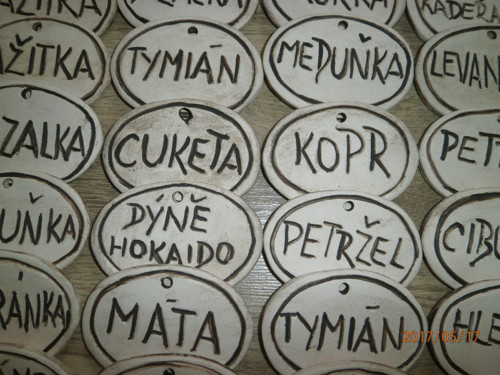 Keramické jmenovky — foto 2