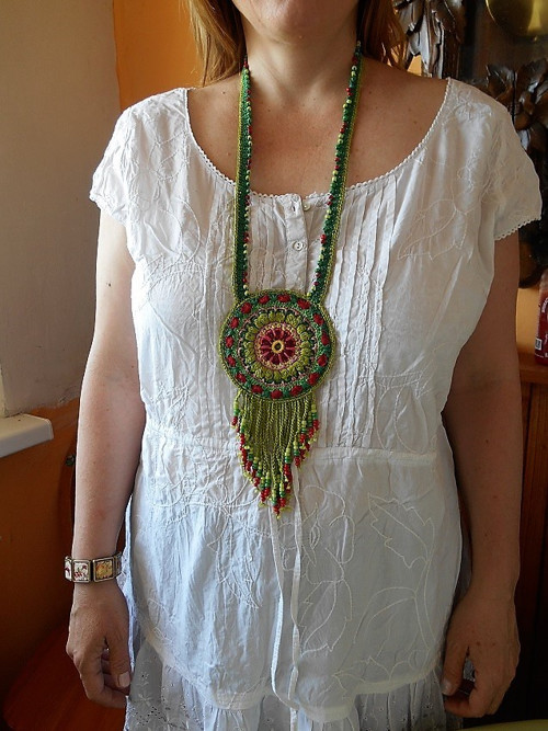 Indiánské léto náhrdelník — foto 2