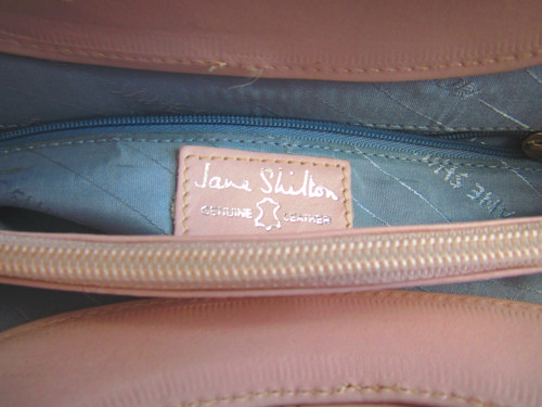 Vintage kabelka powder pink — foto 4