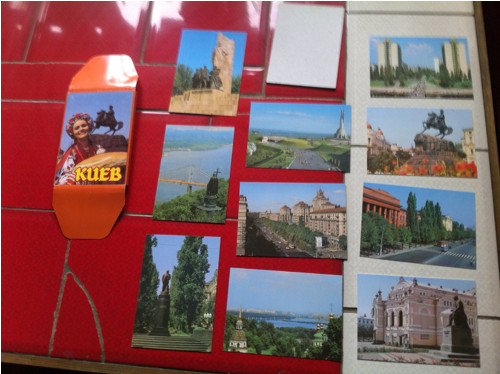 10 x pohlednice KYJEV plus turist. letáček — foto 3
