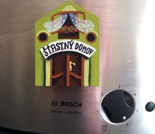 Magnetka "šťastný domov" — foto 4