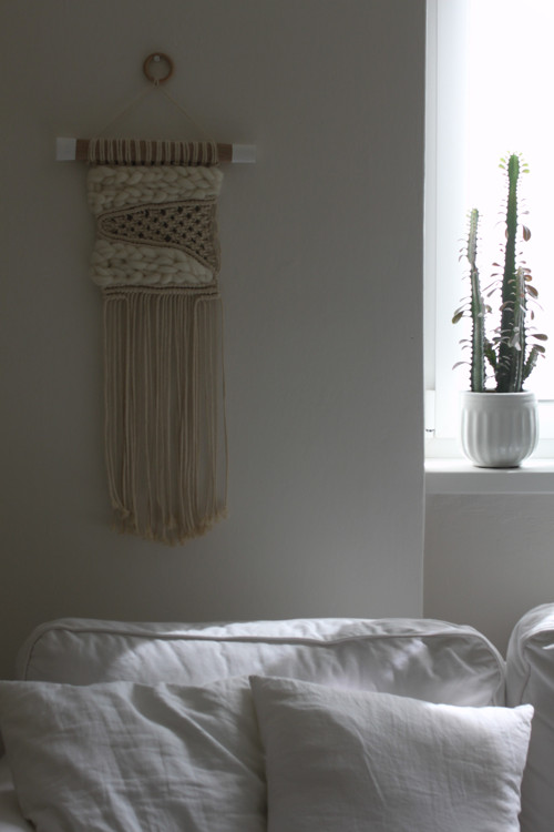 Boho-Macramé závěsná dekorace — foto 3