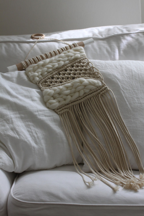 Boho-Macramé závěsná dekorace — foto 5