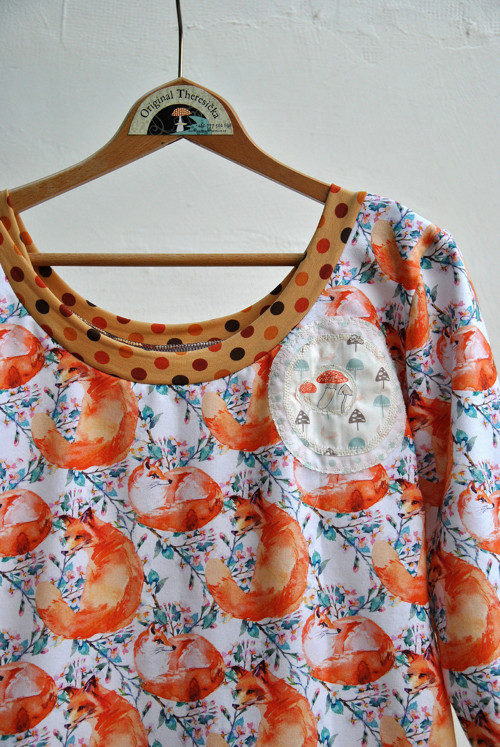 "Lady fox"...triko-mikina — foto 3