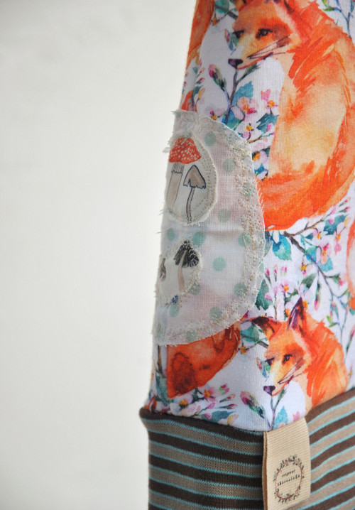 "Lady fox"...triko-mikina — foto 4