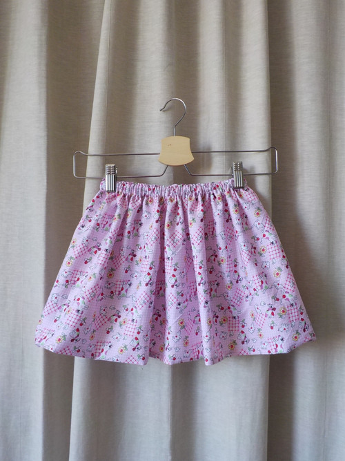 Sukně simple - baby rose — foto 2