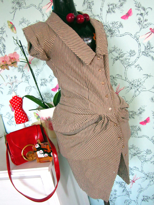 Šaty stripes originální — foto 2