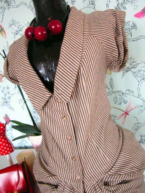 Šaty stripes originální — foto 3