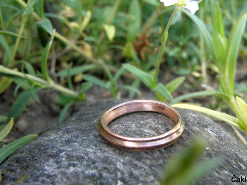 Měděné kroužky - pro ni a pro něho — foto 2