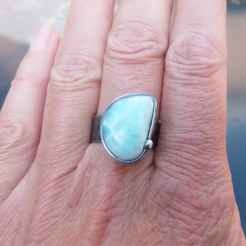 Mořská pěna (larimar) — foto 2