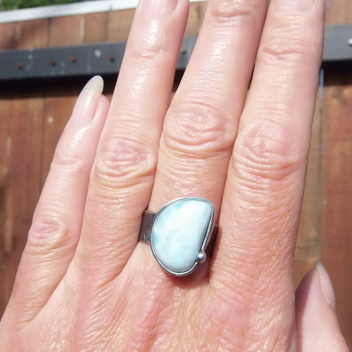 Mořská pěna (larimar) — foto 4