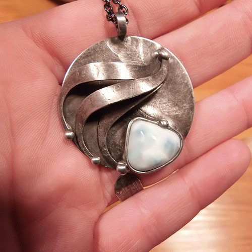 Spojení s andělem (larimar) — foto 4