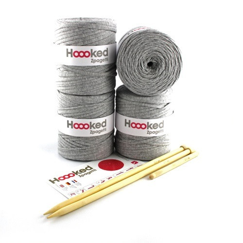 Set HOOOKED ZPAGETTI - koberec - Grey — foto 2